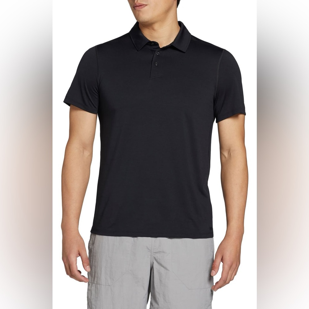 DSG Men’s Movement Polo Short In Black Size XL